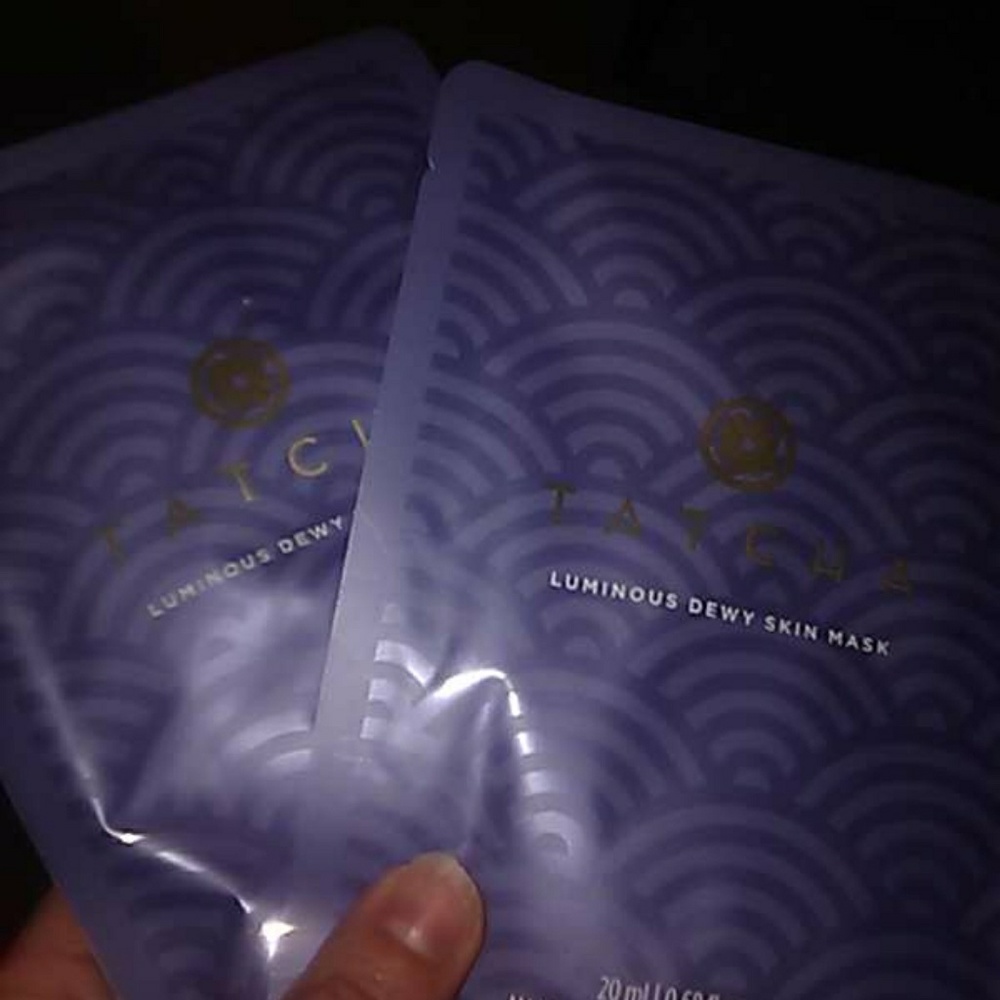 2 tatcha luminous dewy Skin mask